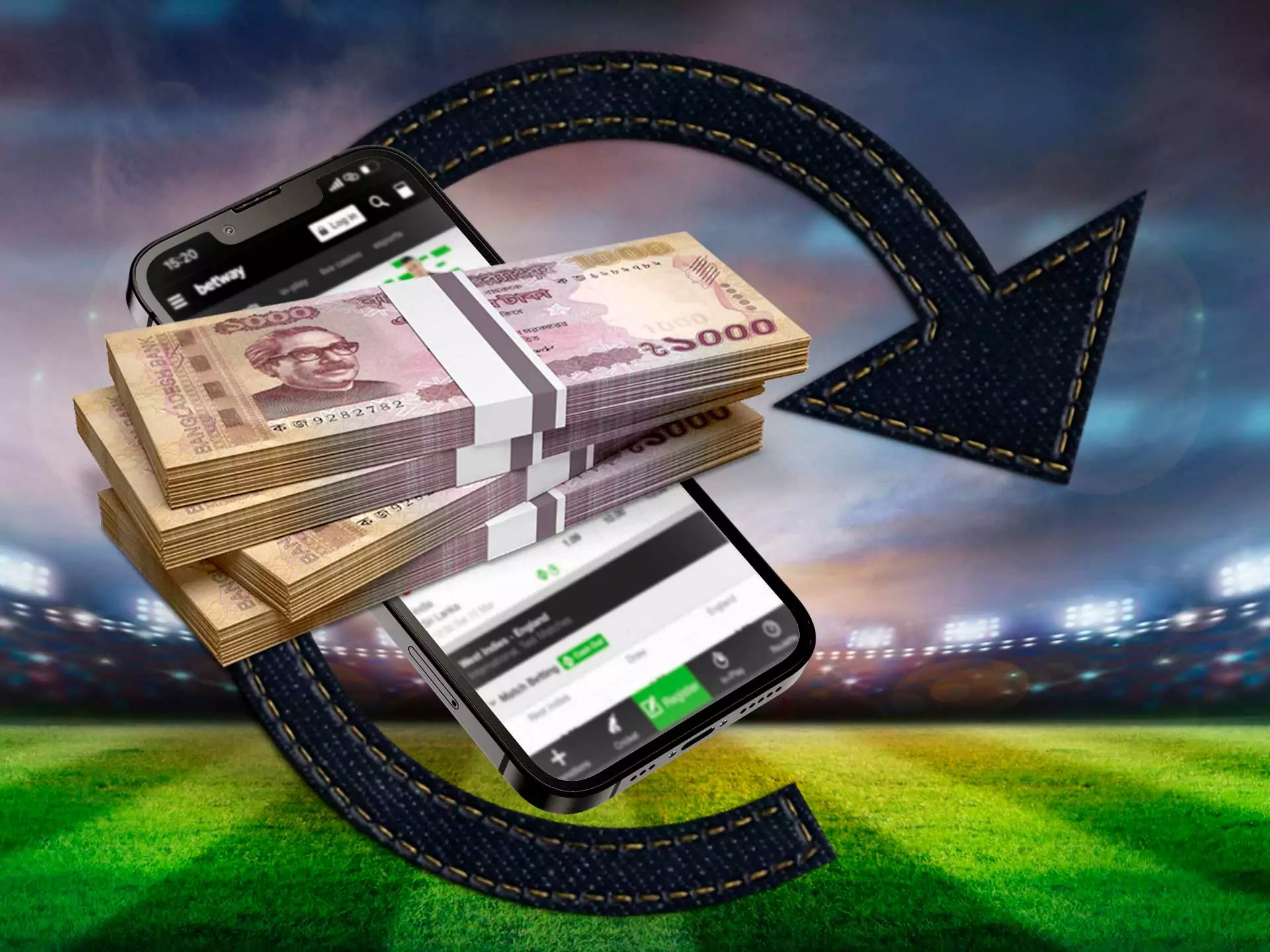 Betway-এ, আপনি সম্পূর্ণ বাজি বা এর কিছু অংশ ফেরত দিতে পারেন, যদি পরে আপনার বাজি ব্যর্থ হয়।