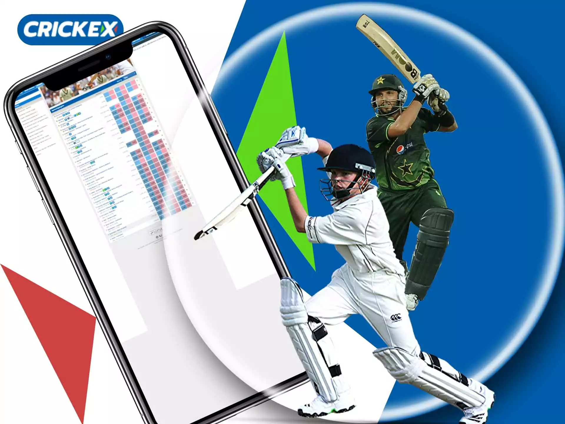 আপনি Crickex অ্যাপে ক্রিকেট, ফুটবল, বাস্কেটবল এবং অন্যান্য খেলার উপর বাজি রাখতে পারেন।