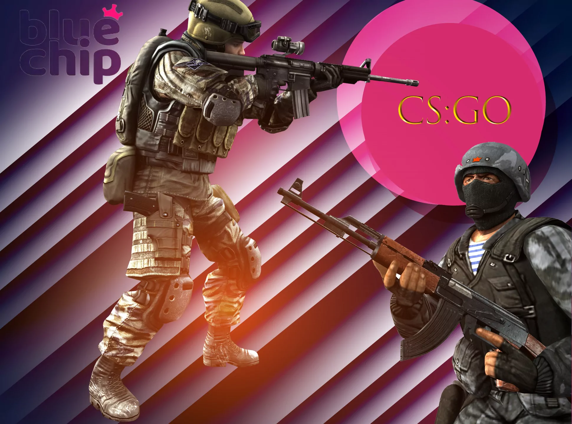 Bluechip-এ আপনার প্রিয় CS:GO টিমের সাথে বাজি ধরুন।