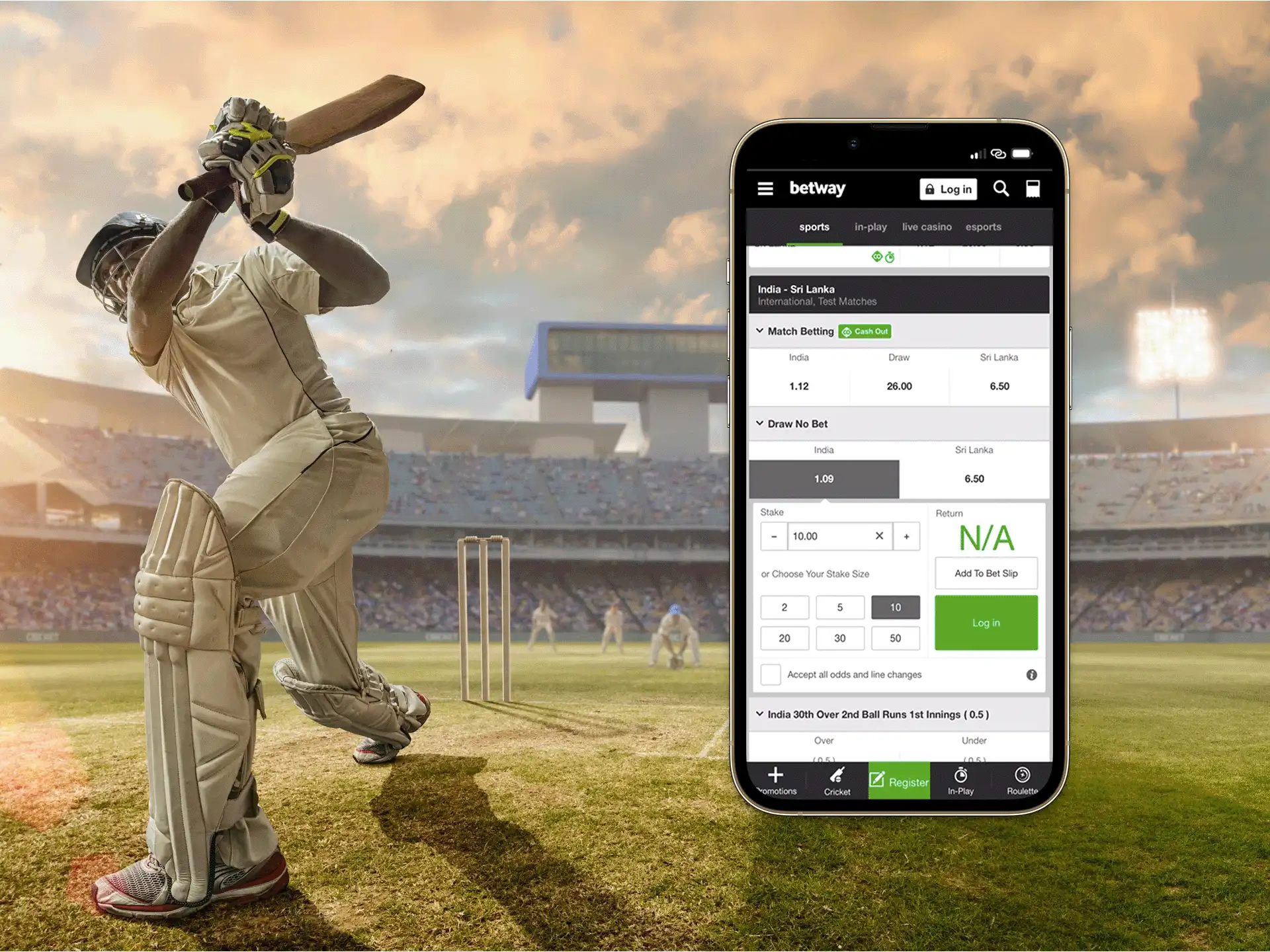 এই বিভাগে আপনি শিখবেন কিভাবে Betway অ্যাপে বাজি রাখতে হয়।