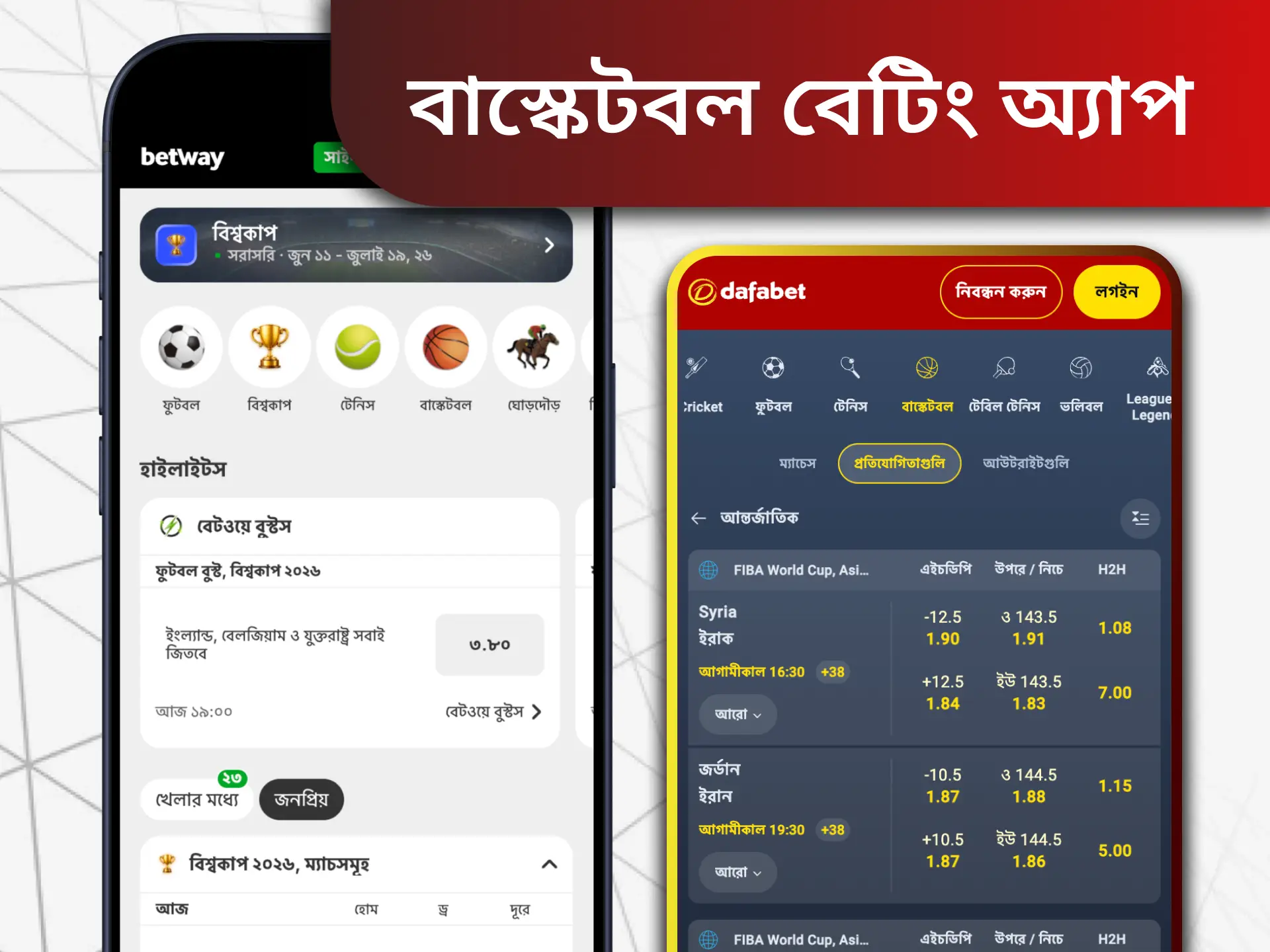 এই অ্যাপগুলো বাস্কেটবল বাজি ধরার সেরা অভিজ্ঞতা প্রদান করে।